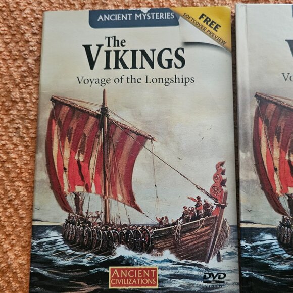 Ancient Civilizations The Vikings Voyage Of The Longships DVD Preview / Booklet - Picture 5 of 6